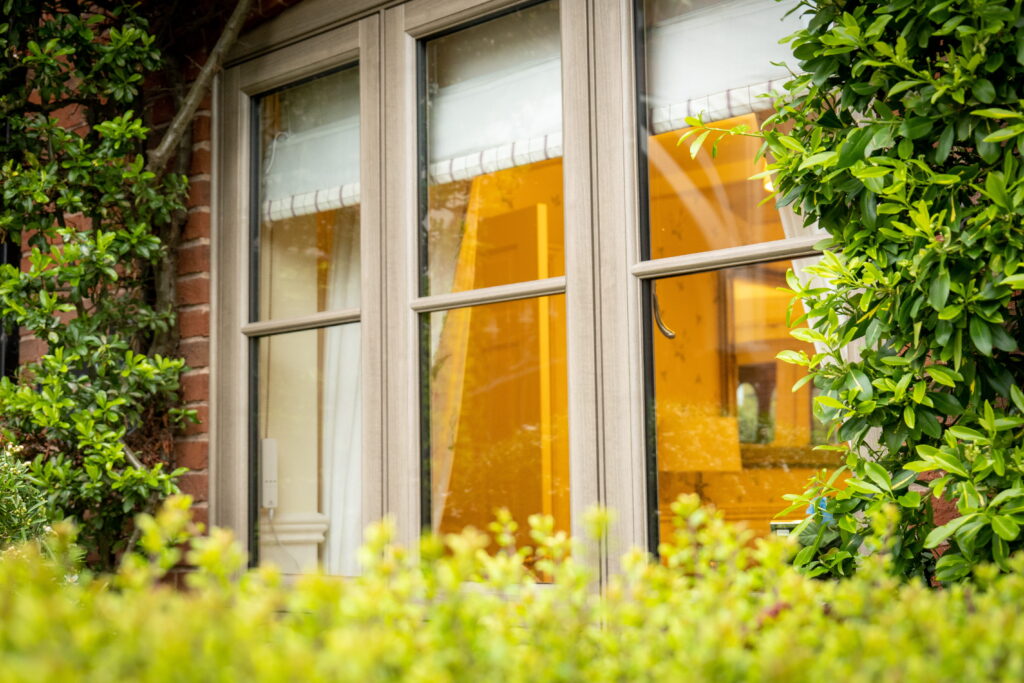 upvc window with triple glazing